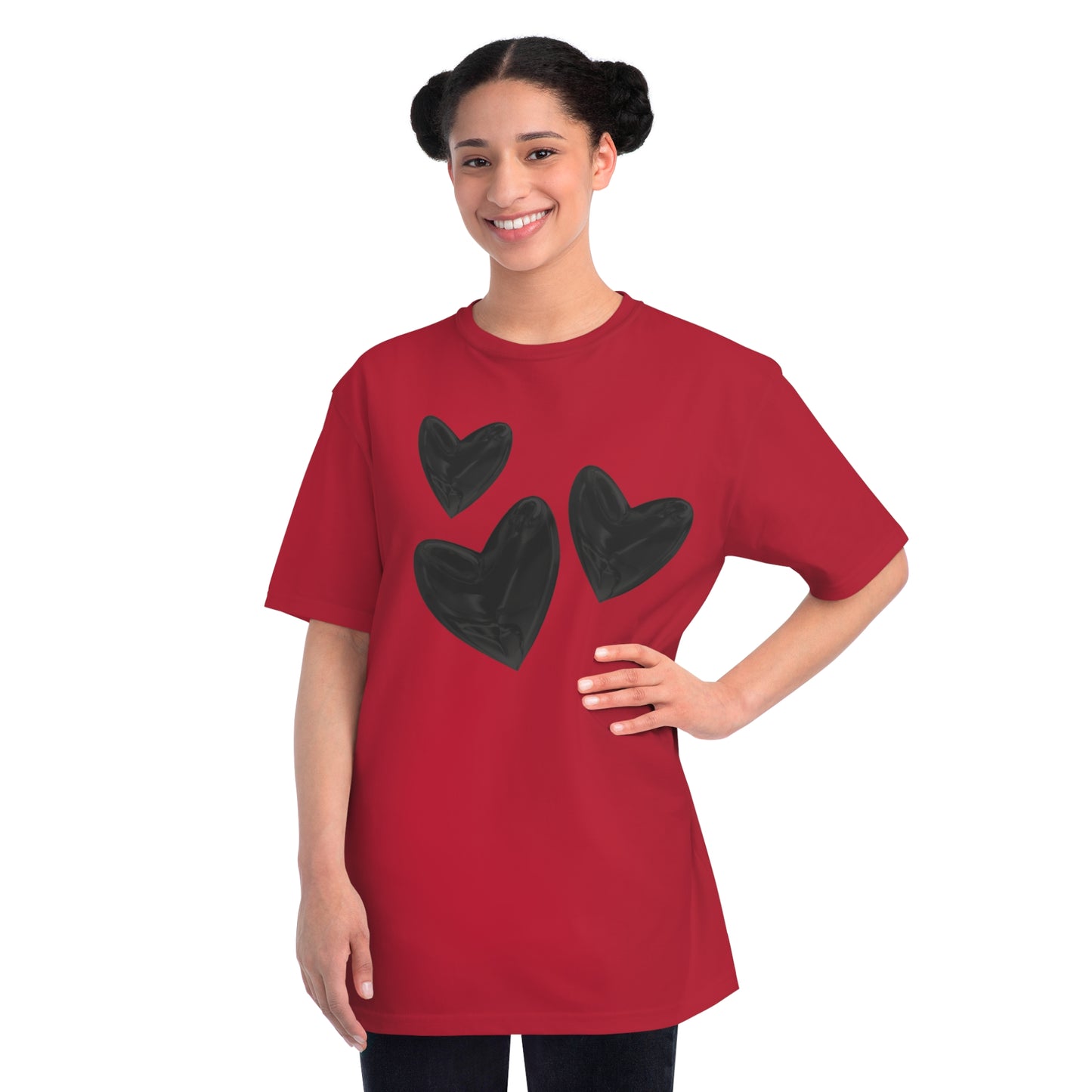 Heart Print T-Shirt