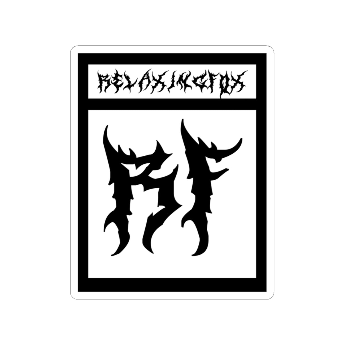 RF Logo Sticker
