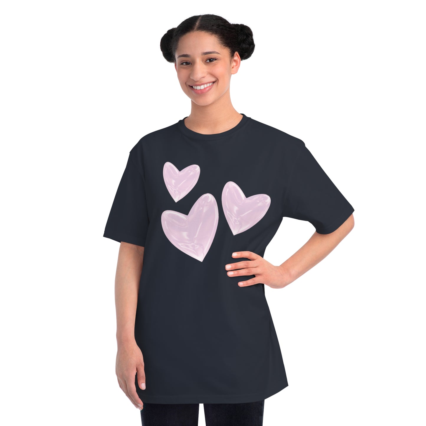 Heart Print T-Shirt